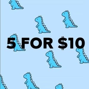 Any item marked with a 🦕 is part of this sale!
